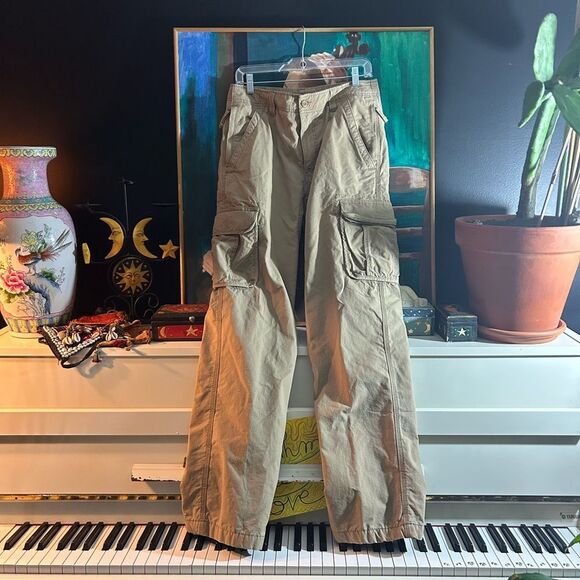 L.L. Bean Natural Fit Khaki Pants Size 30x34 - Picture 9 of 16